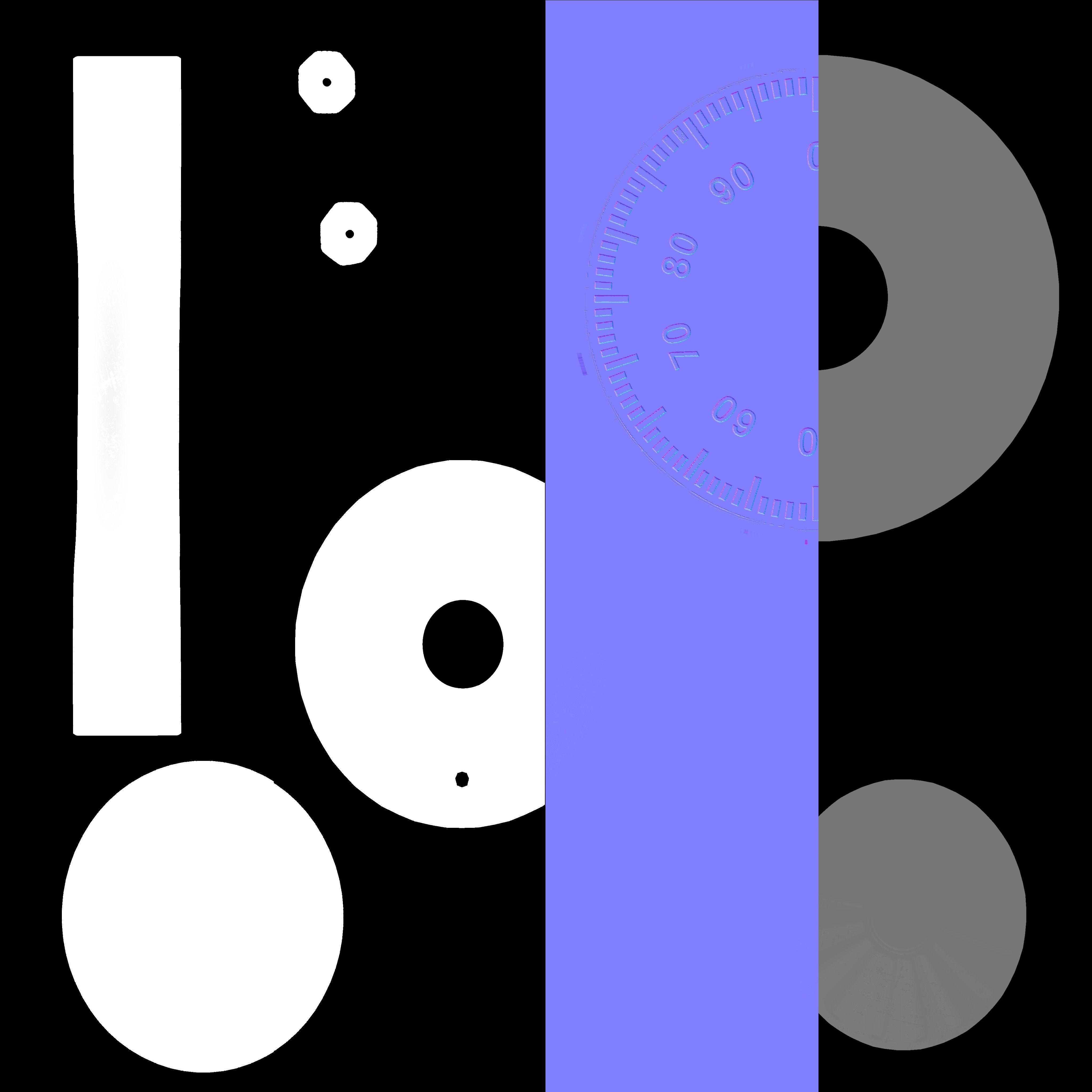 School Hallway 3d Scene 3D model_23