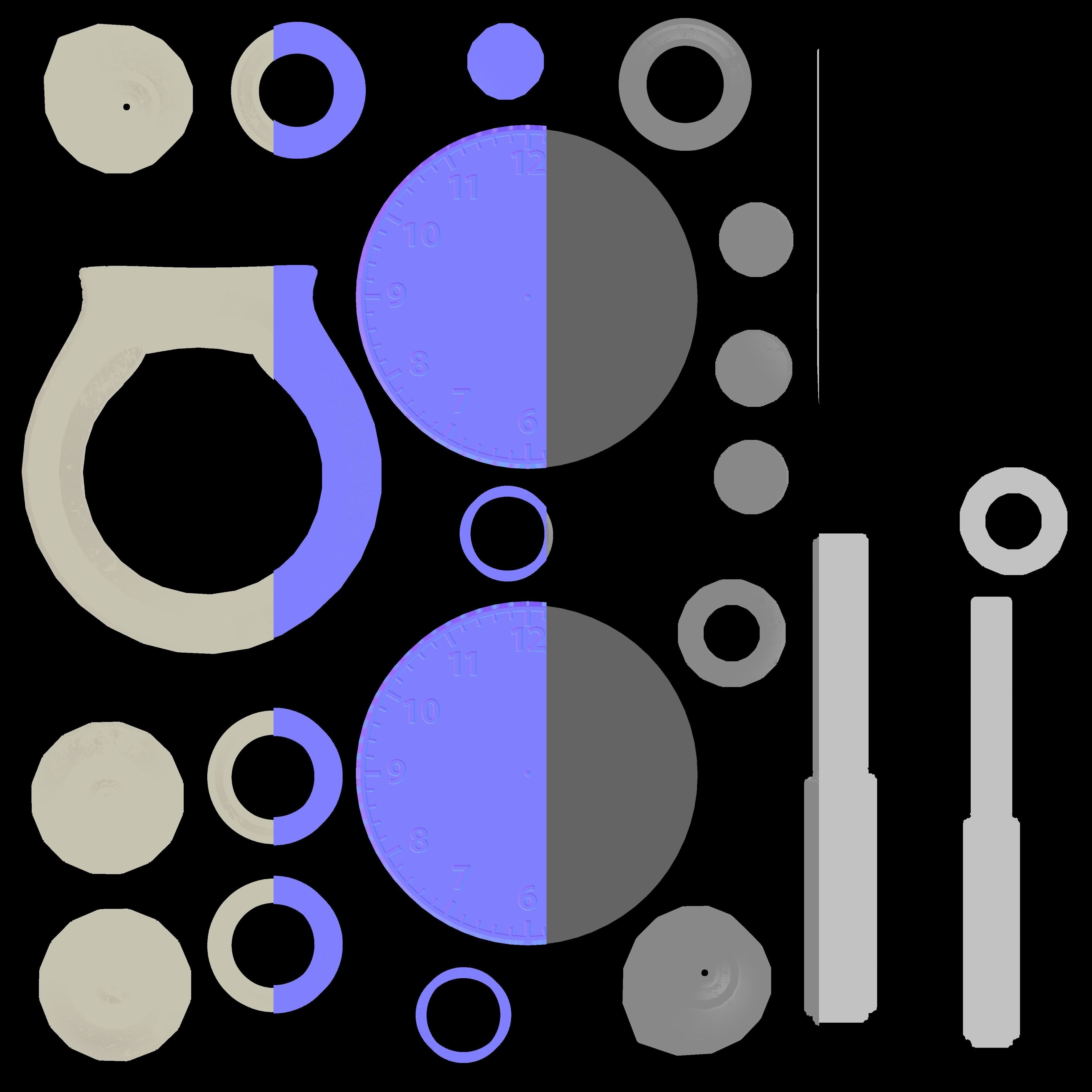 School Hallway 3d Scene 3D model_22