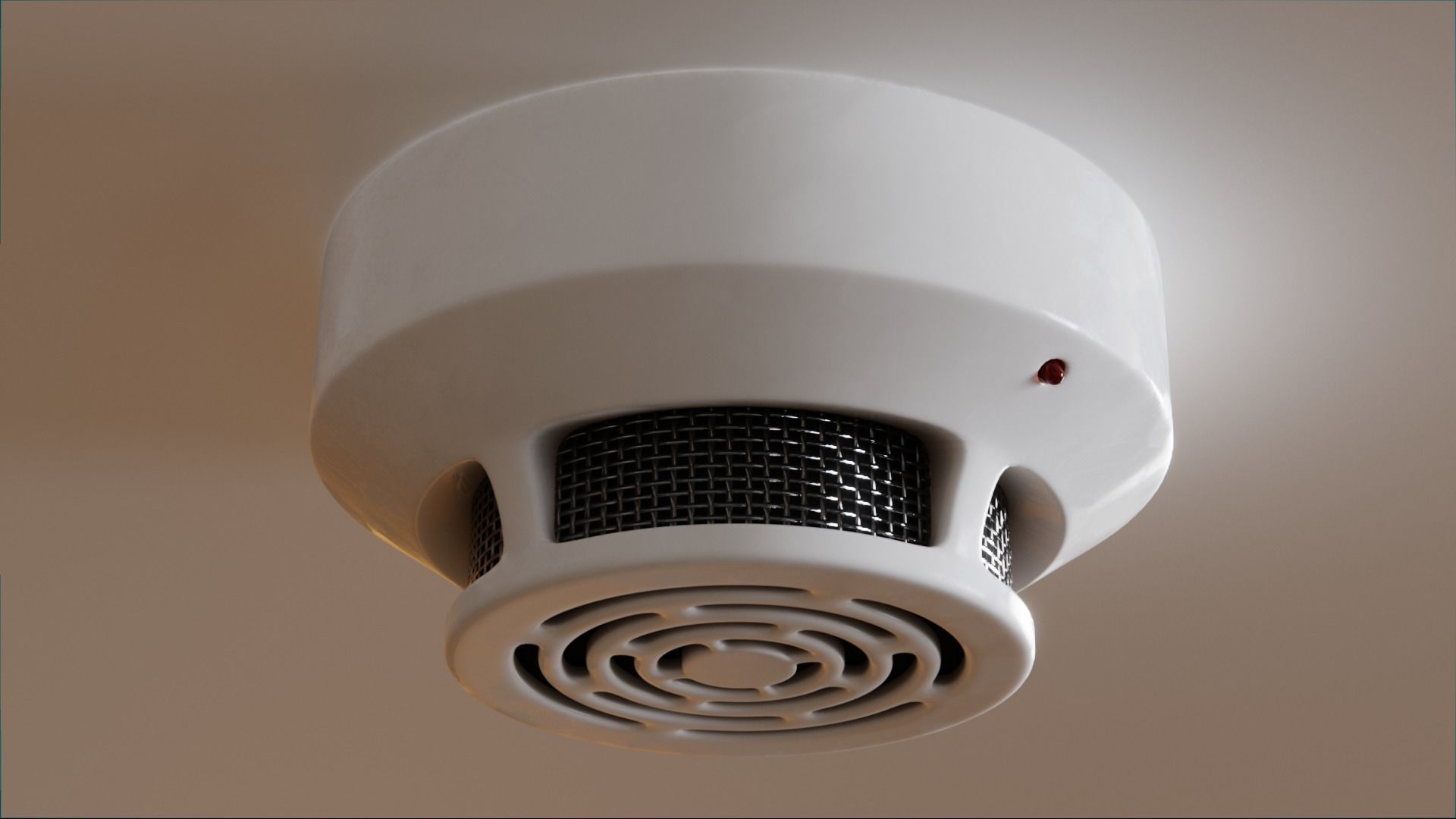 School Hallway 3d Scene 3D model_6