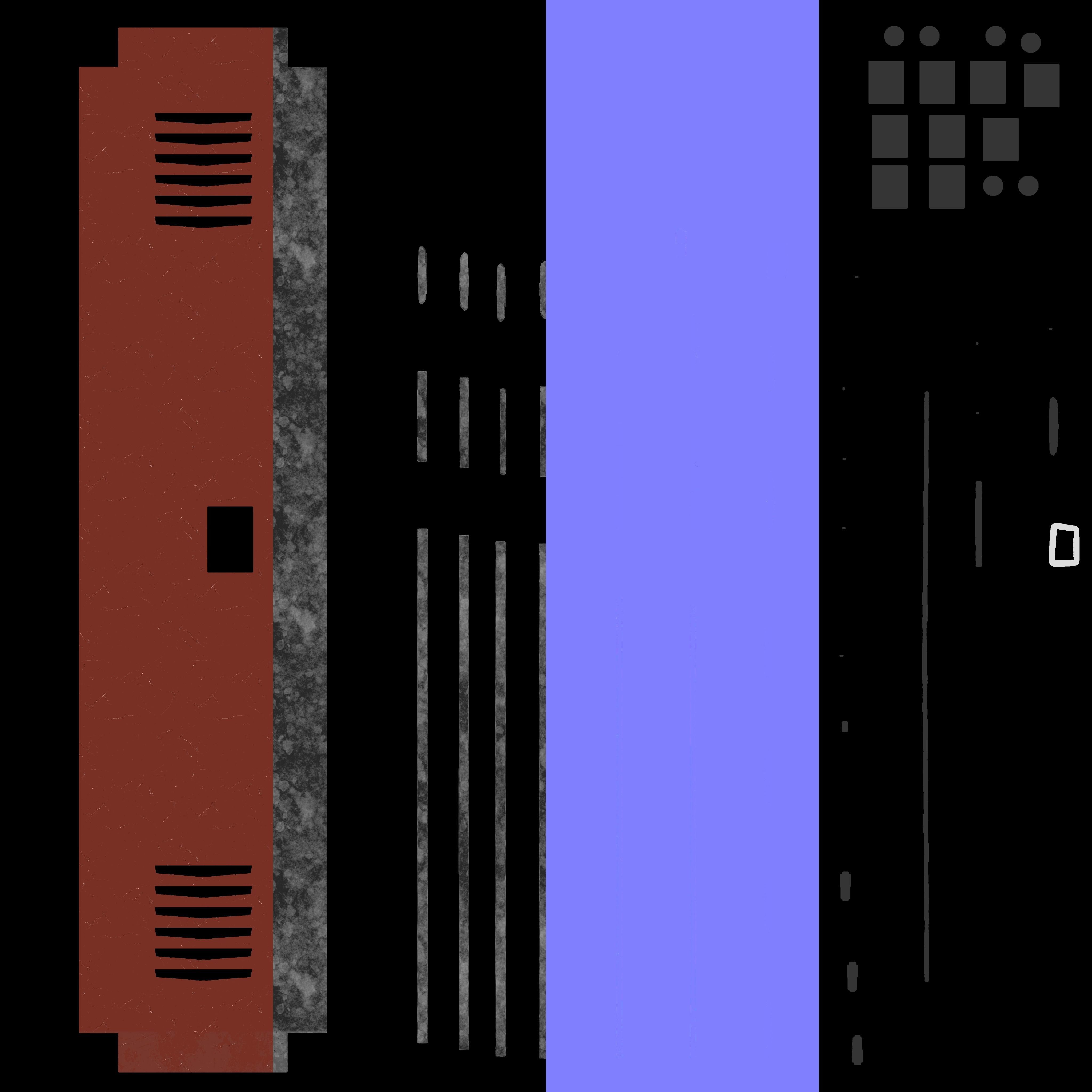 School Hallway 3d Scene 3D model_20