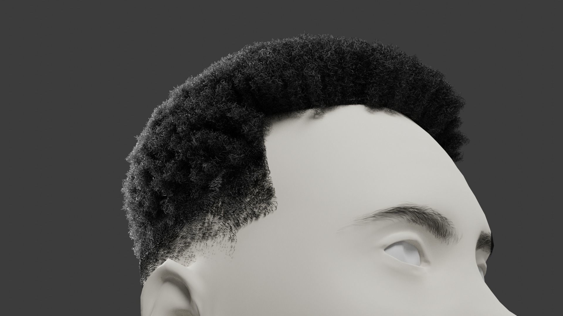 High Top Fade 3D model_4