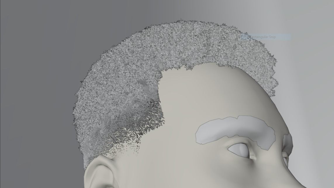 High Top Fade 3D model_5