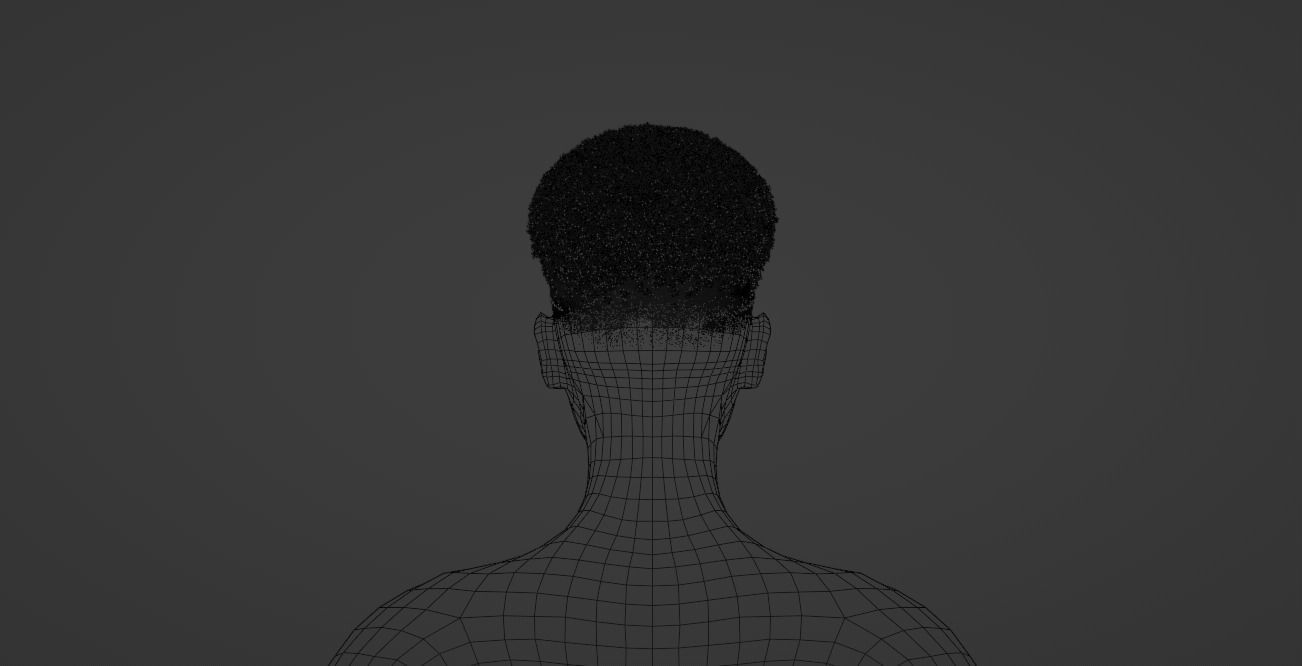 High Top Fade 3D model_14