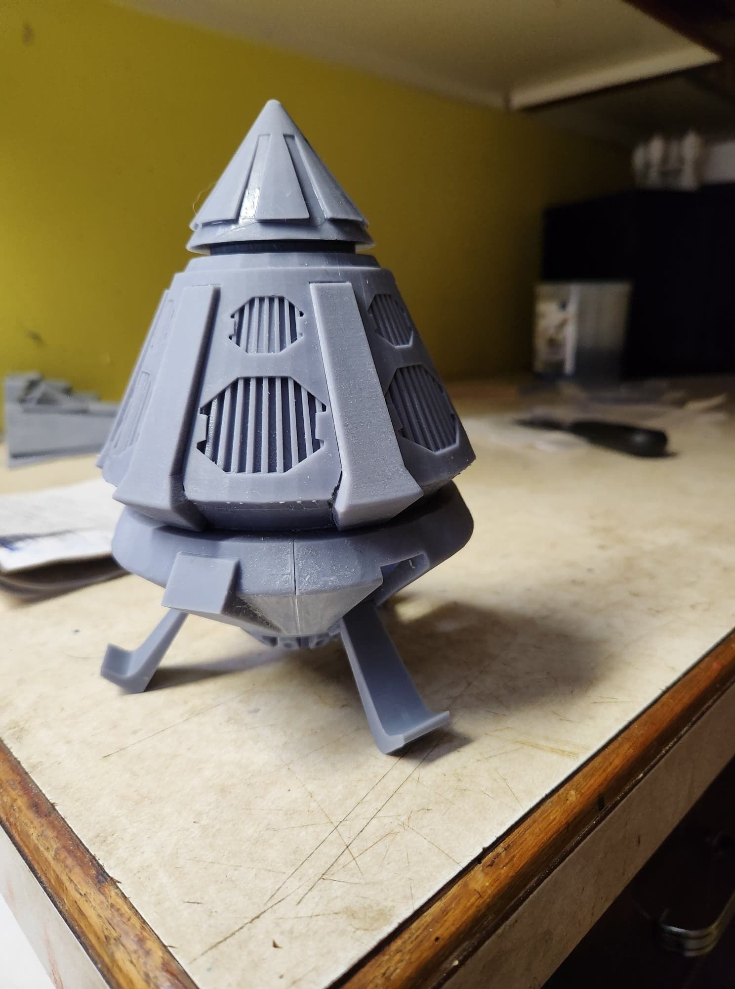 space 1999 Taybor ship  3D print model_2