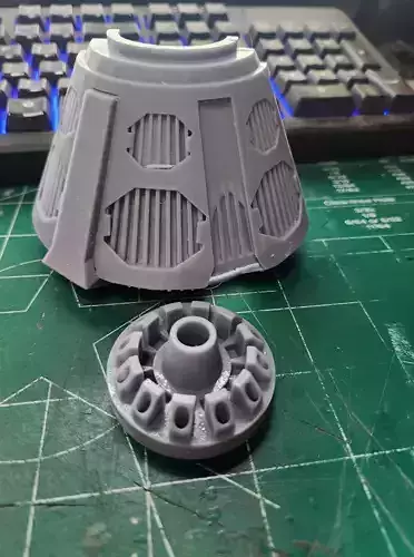 space 1999 Taybor ship 