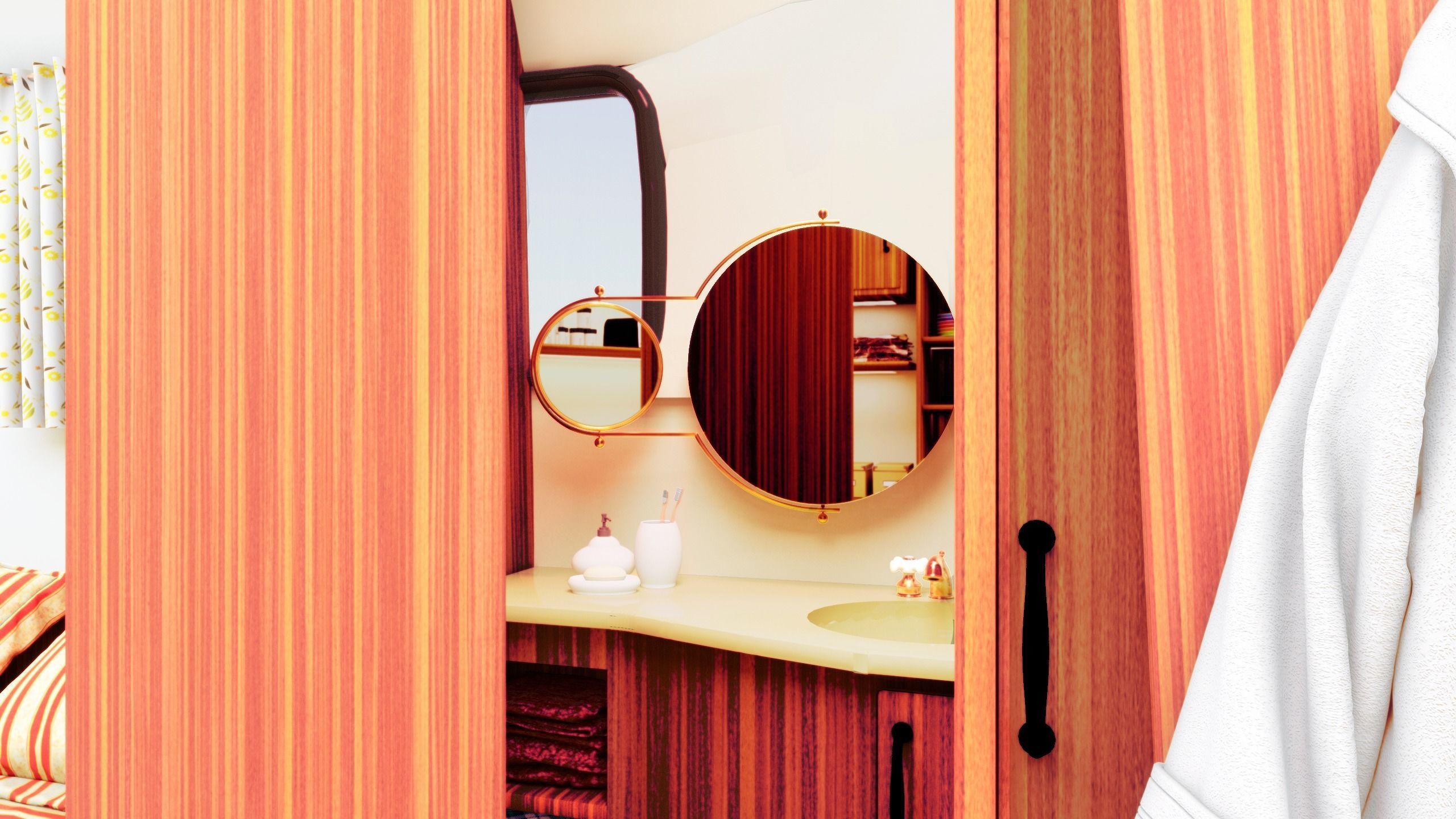 US Caravan 70s  3D model_4