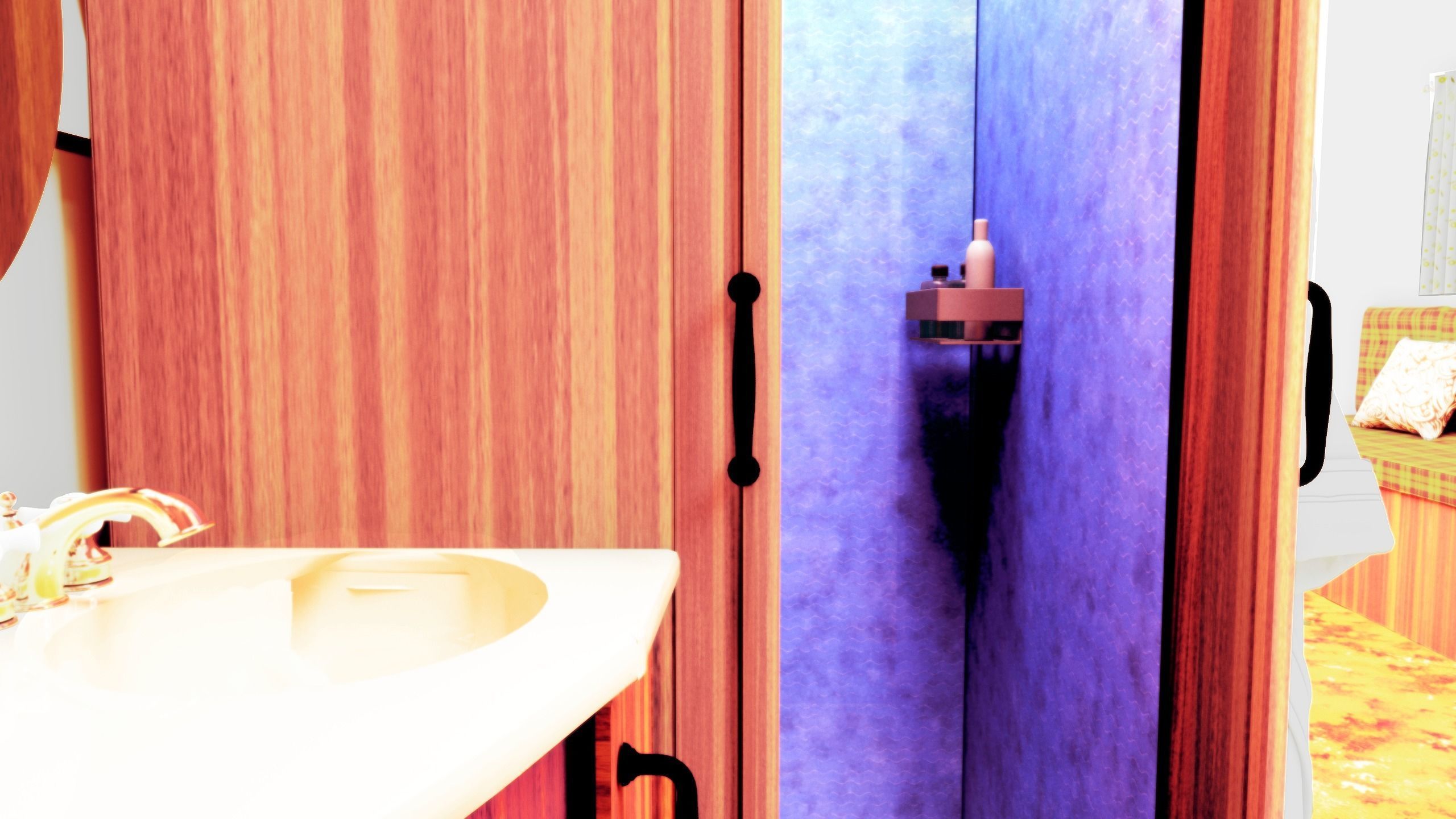 US Caravan 70s  3D model_3