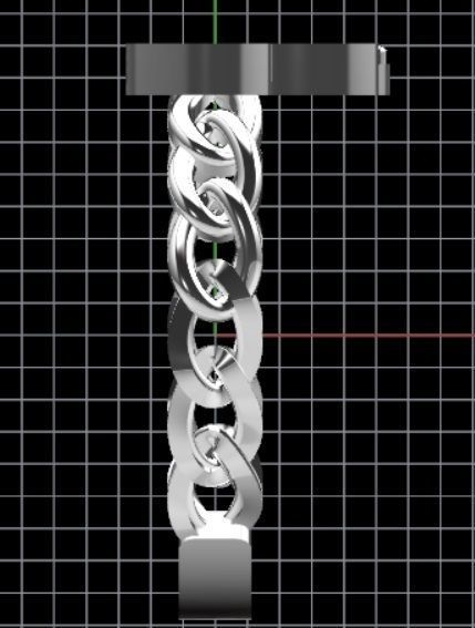 heart twins ring  3D print model_3