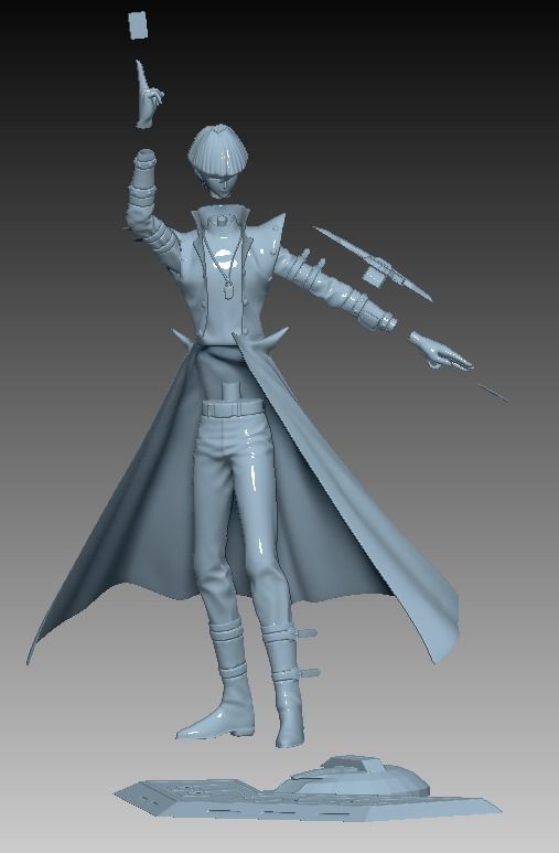 Seto Kaiba 3D print model_9