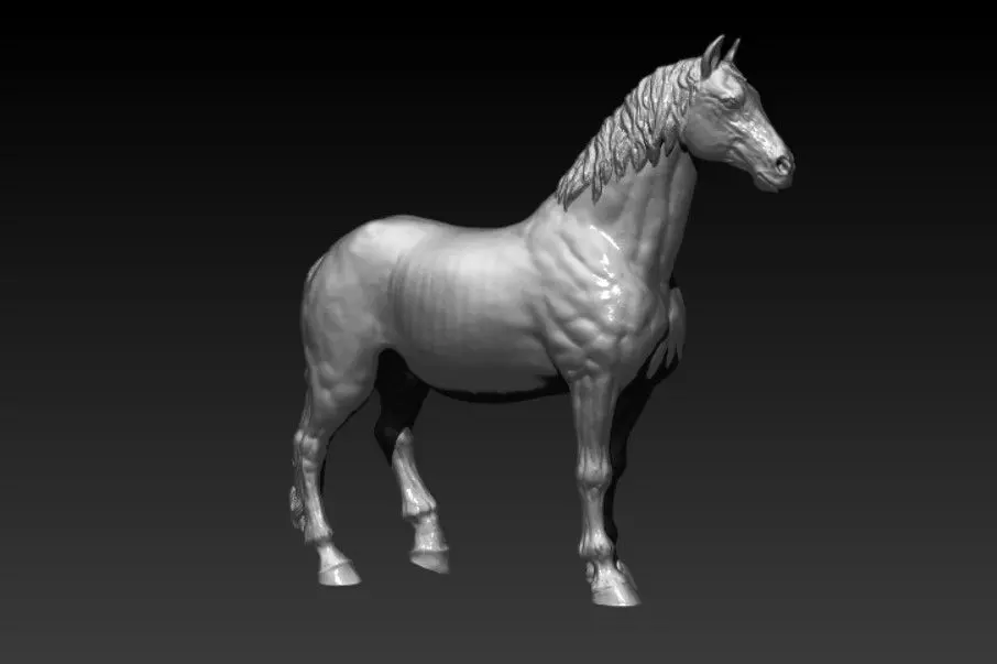 Horse model Free 3D model