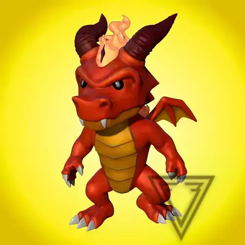 STUMBLE GUYS INFERNO DRAGON 3D print model