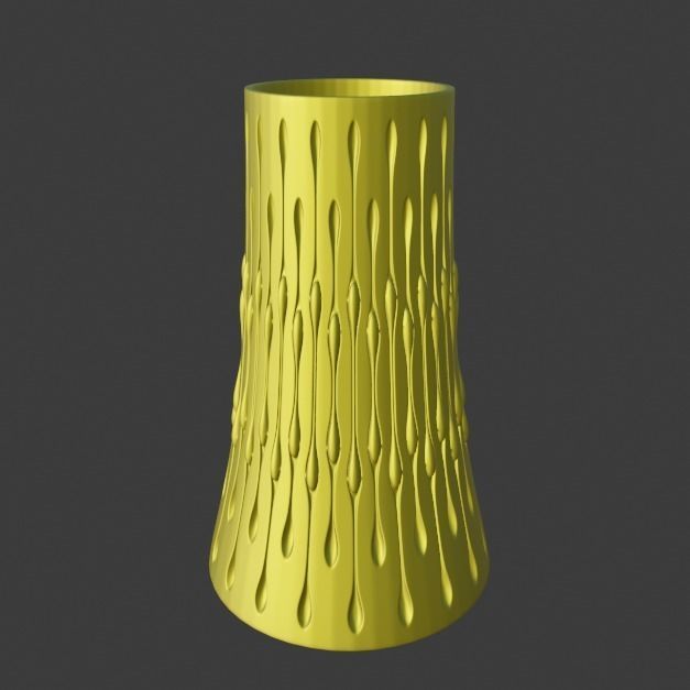 Water vases 3D print model_5
