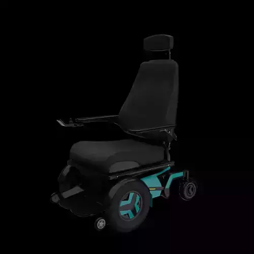wheel-chair electric wheelchair - teal