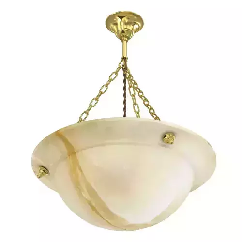 Beautiful Antique  Art Deco Pendant Light   Chandelier   