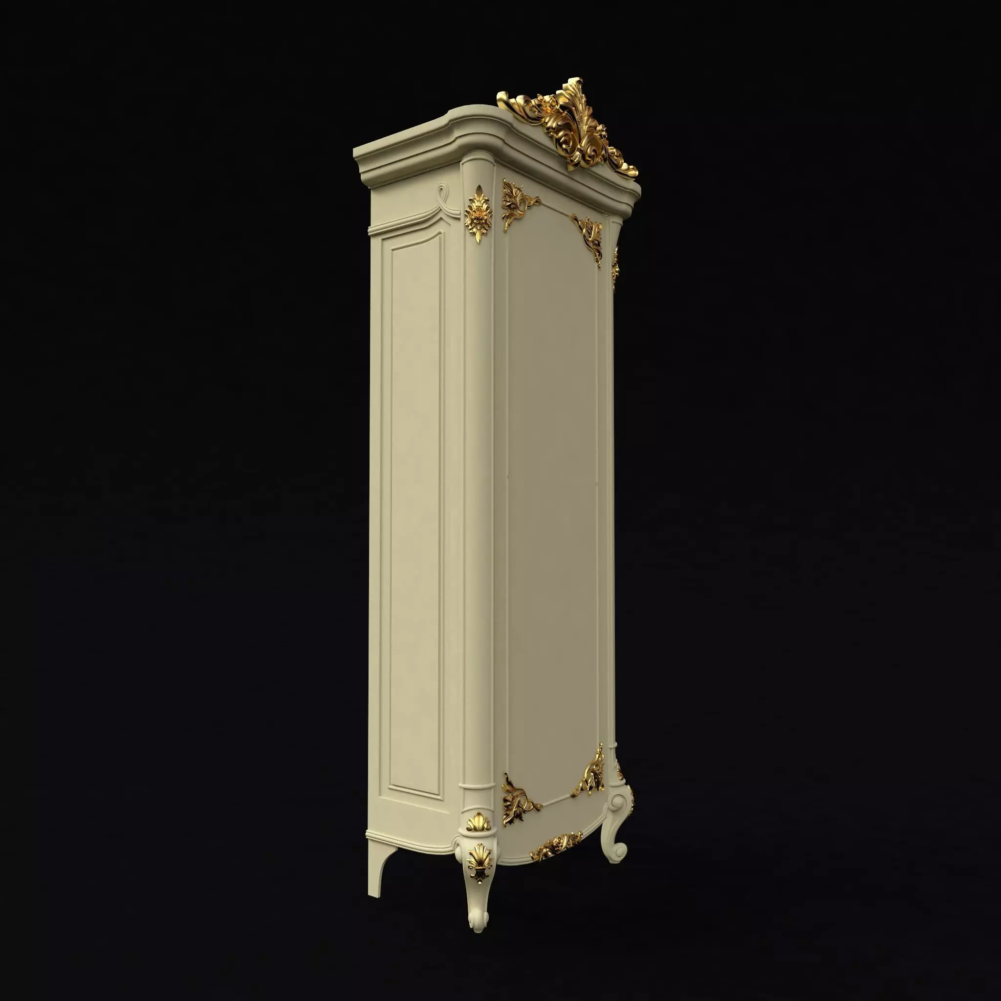 cupboard sideboard 3D model_0