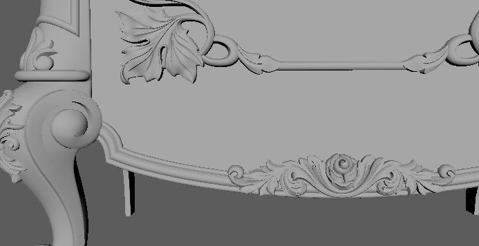 cupboard sideboard 3D model_7