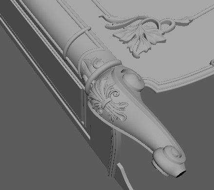 cupboard sideboard 3D model_6