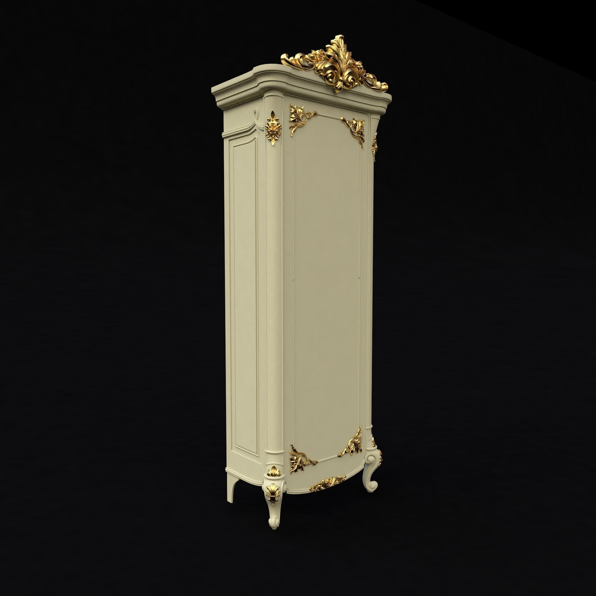 cupboard sideboard 3D model_1