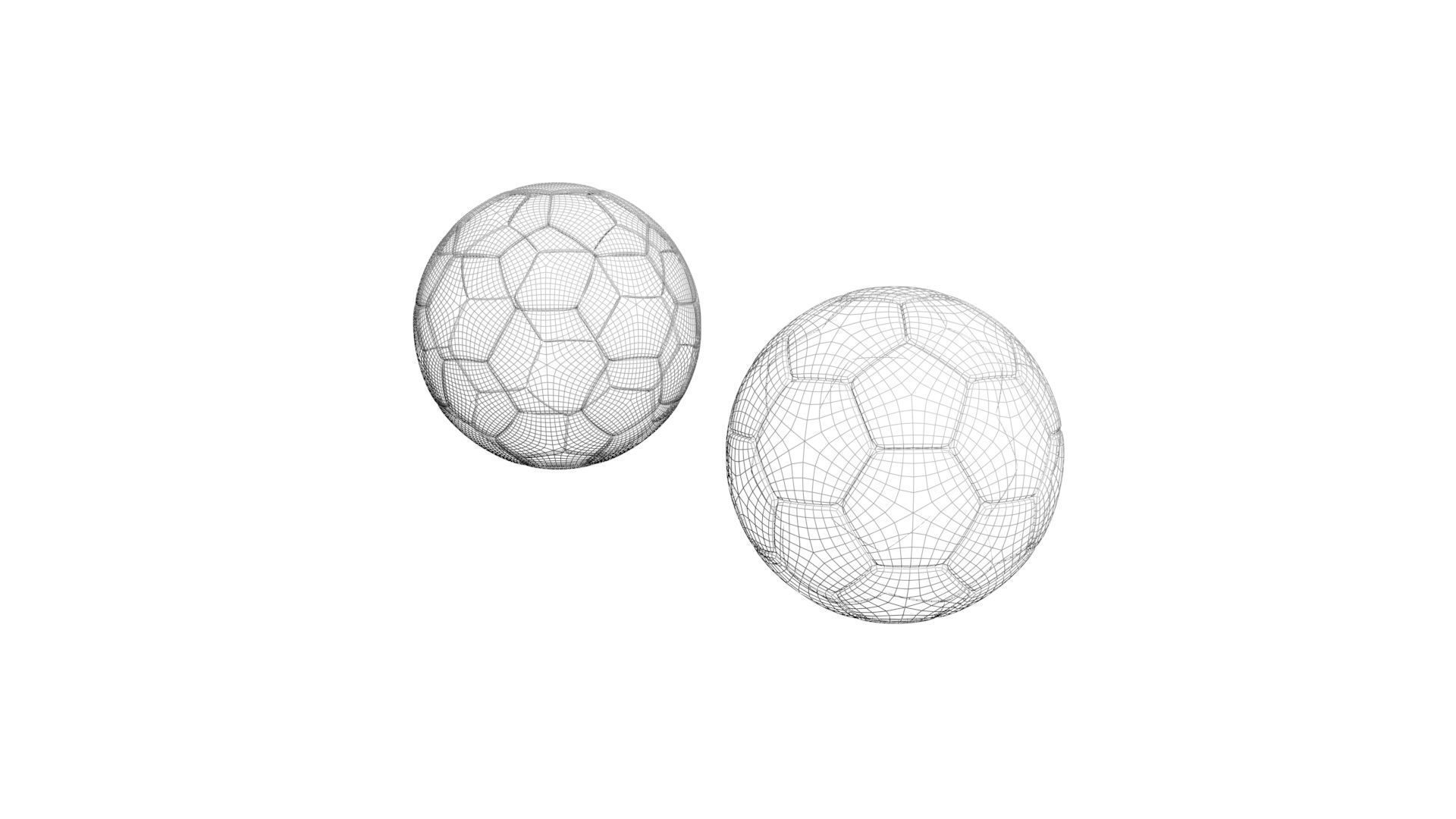 Soccer Balls 3D model_19
