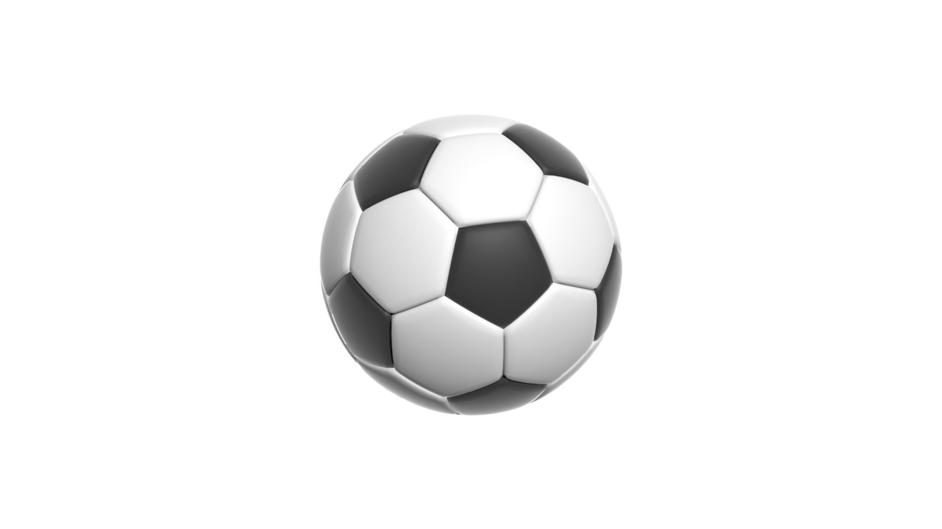 Soccer Balls 3D model_13