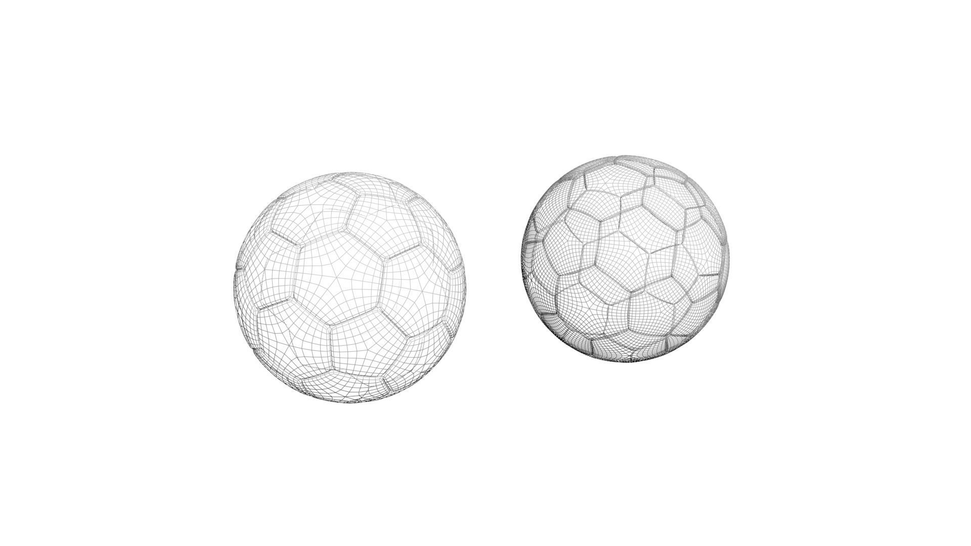 Soccer Balls 3D model_18