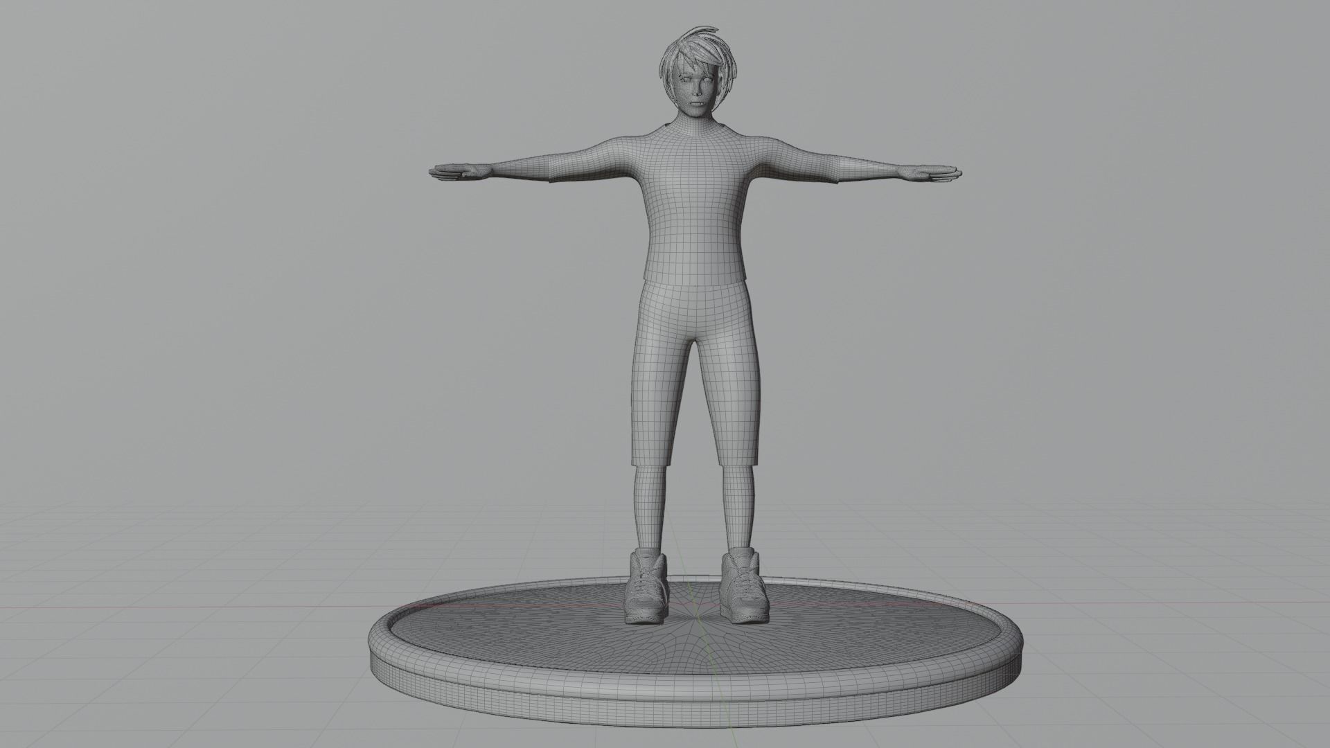 Stylized Male Character Game Assets  Low-poly 3D model 3D model_8