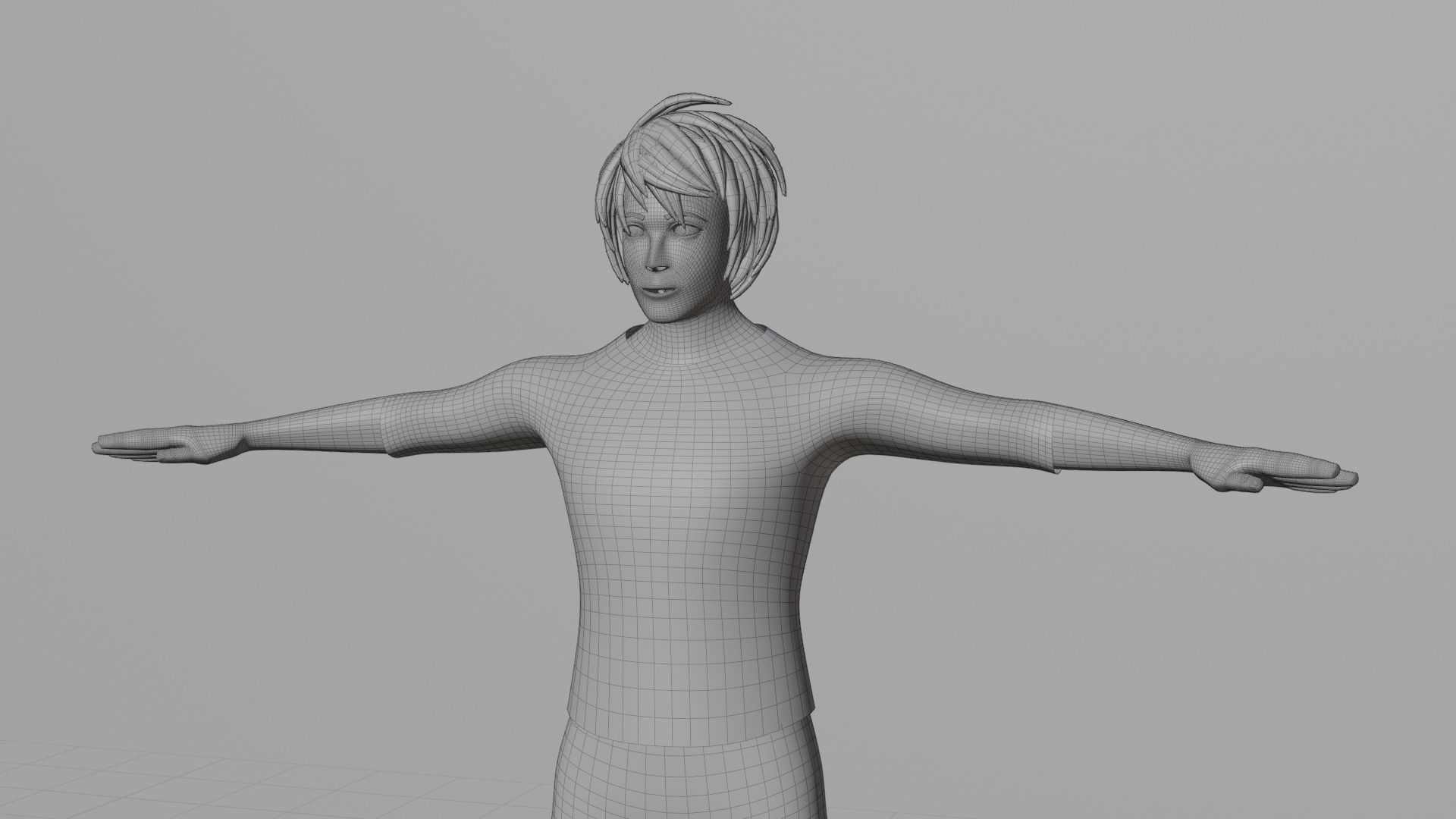 Stylized Male Character Game Assets  Low-poly 3D model 3D model_7