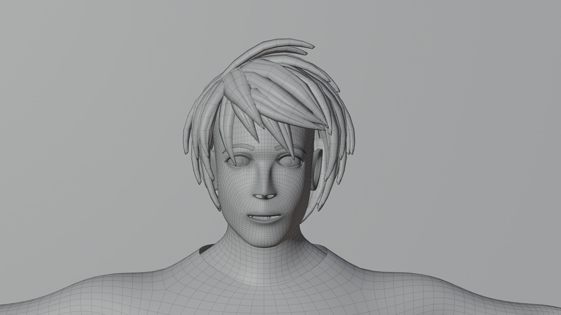Stylized Male Character Game Assets  Low-poly 3D model 3D model_6