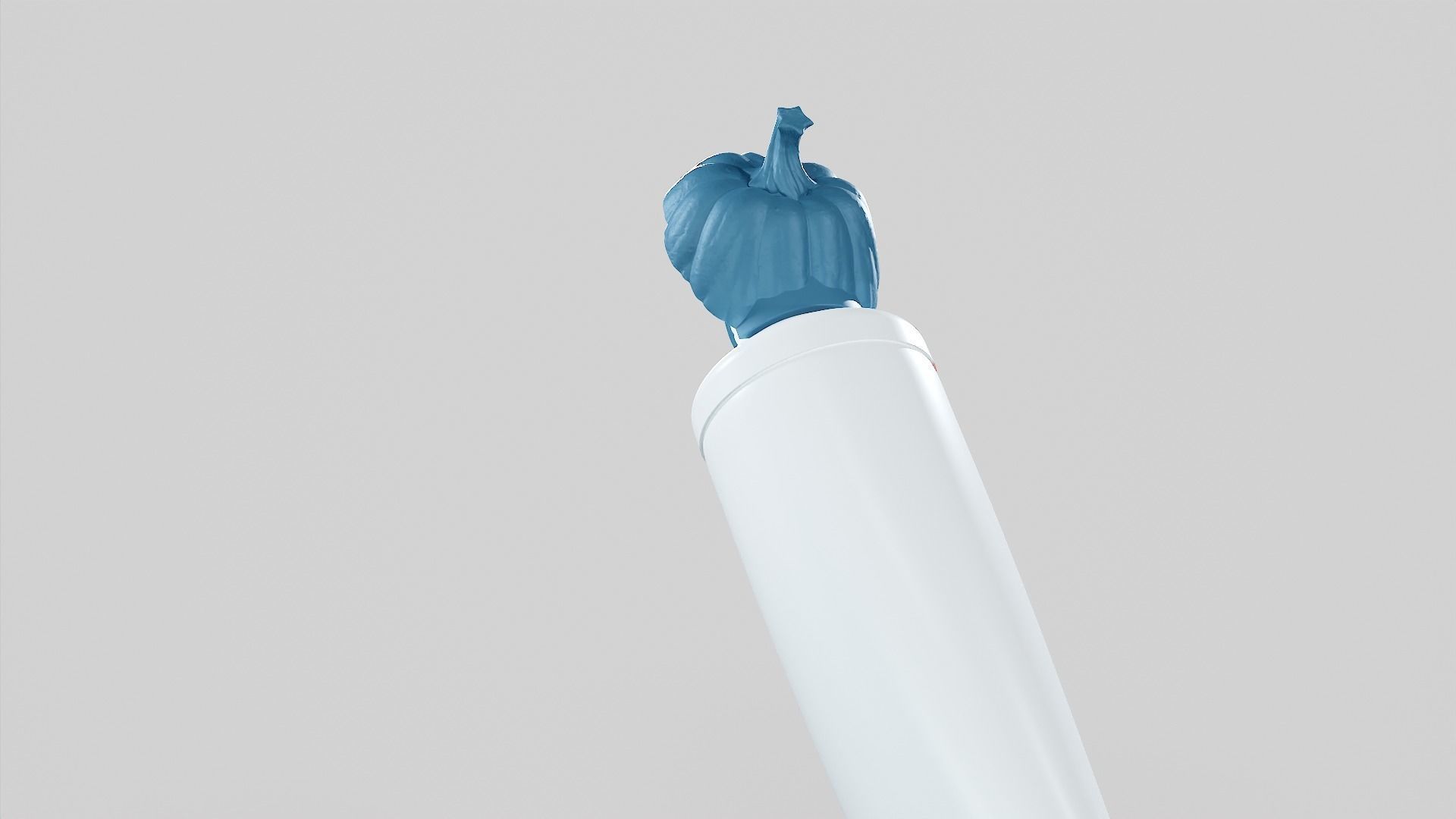 Pumpkin - Toothpaste Cup 02 STL 3D print model_50