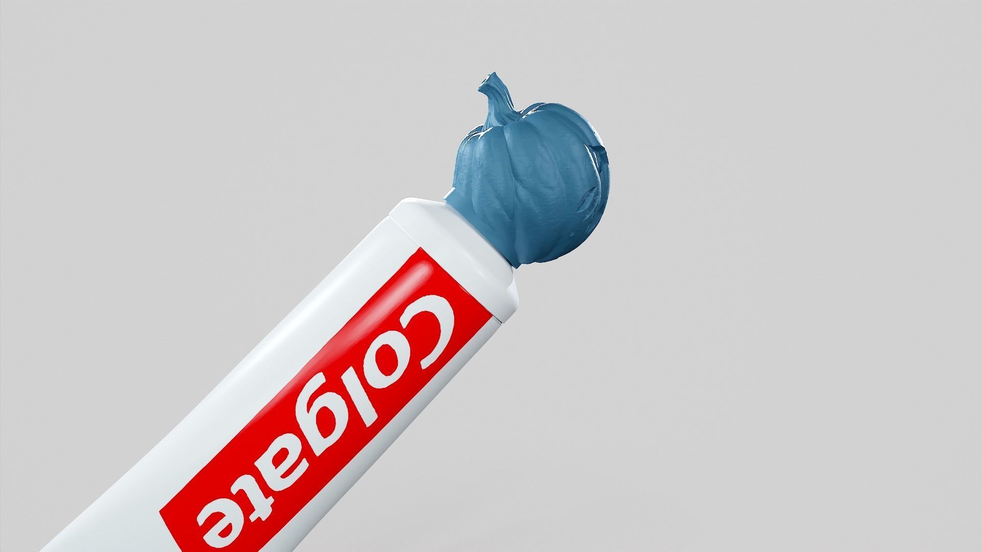 Pumpkin - Toothpaste Cup 02 STL 3D print model_11