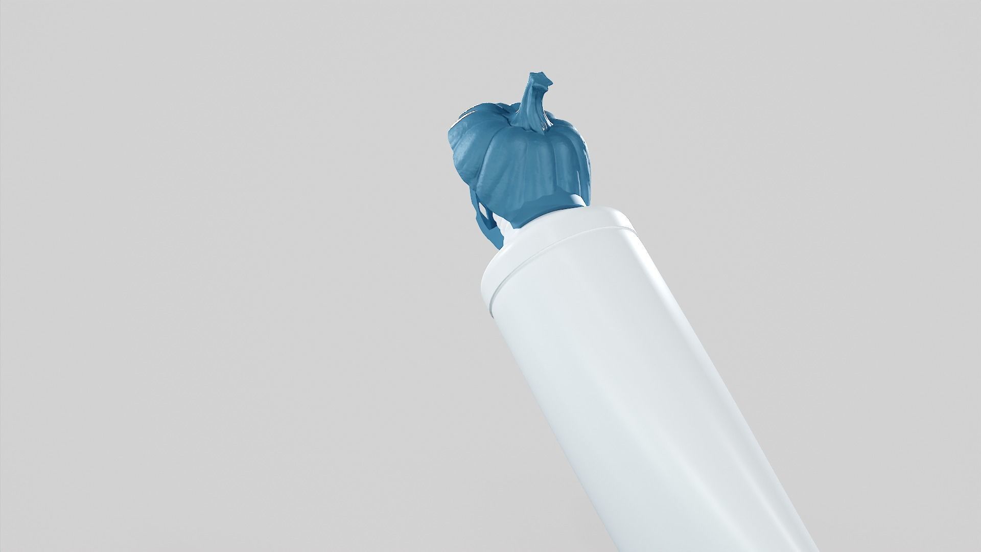 Pumpkin - Toothpaste Cup 02 STL 3D print model_49