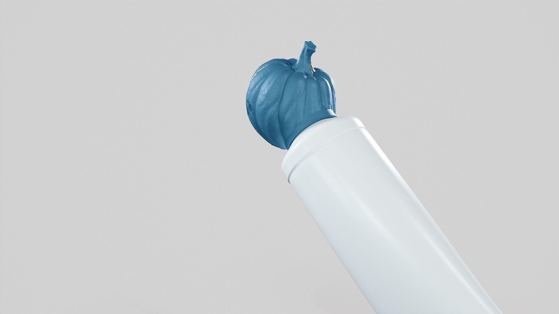 Pumpkin - Toothpaste Cup 02 STL 3D print model_22