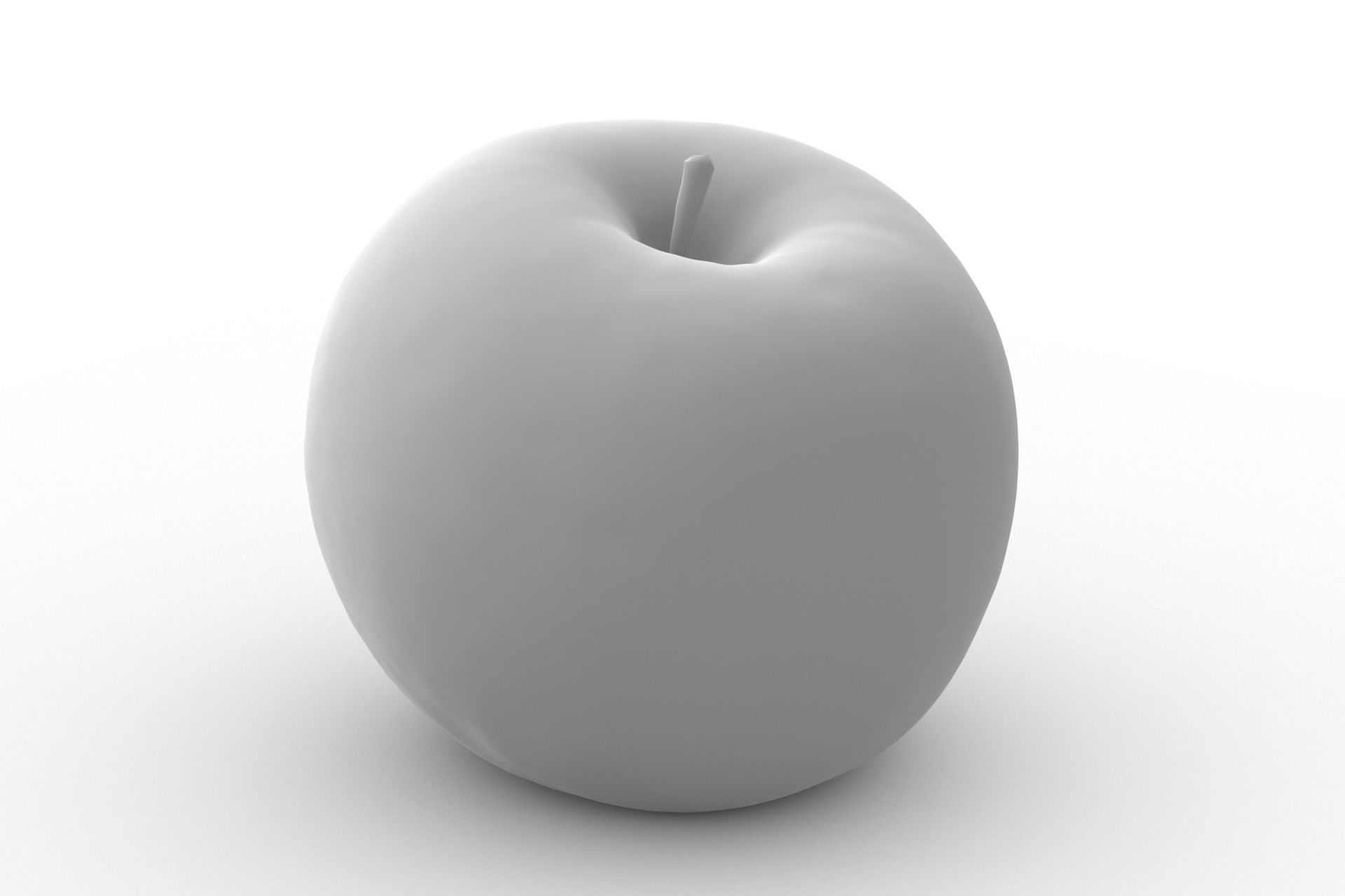 Apple - photoscanned 3D model_5