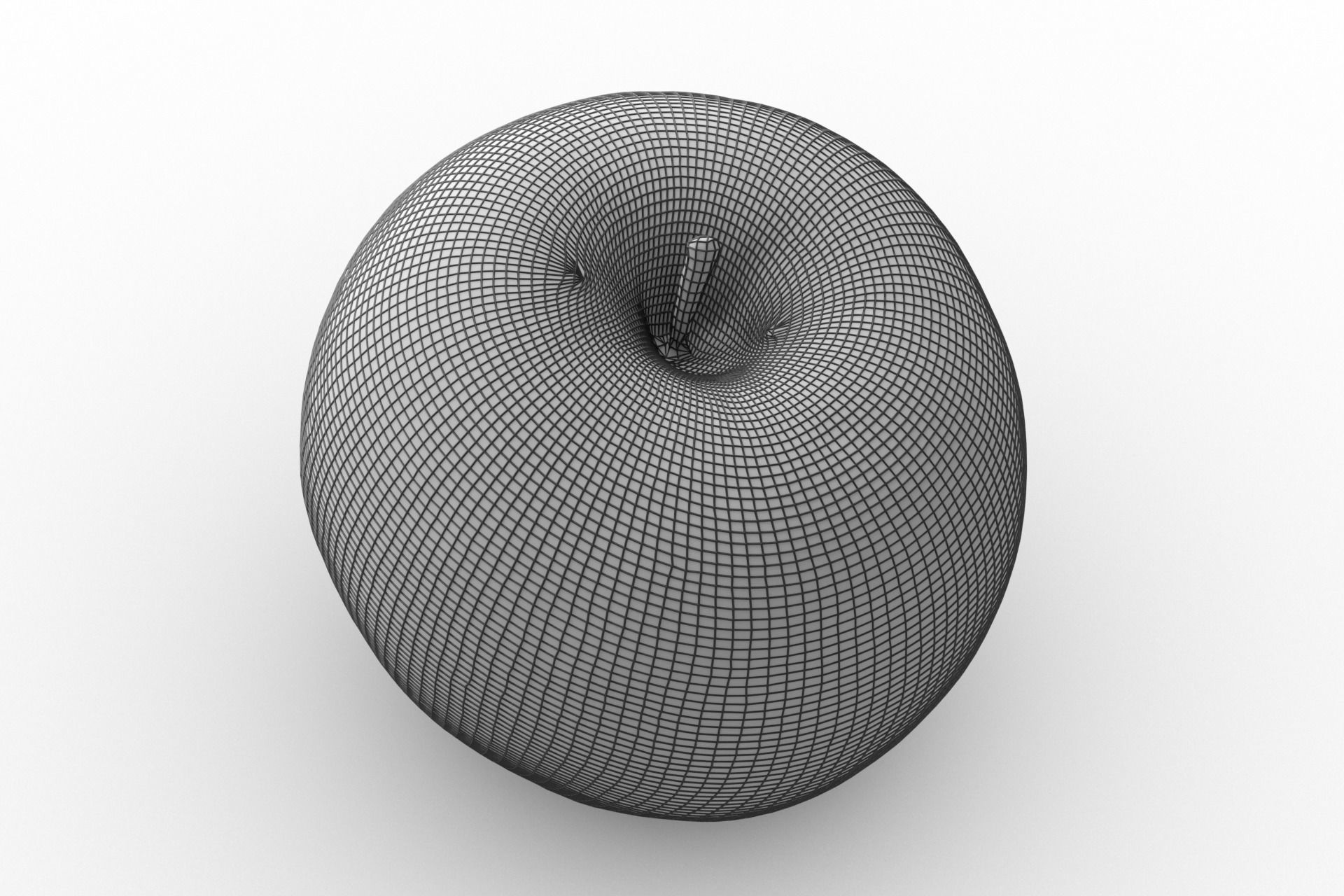 Apple - photoscanned 3D model_9