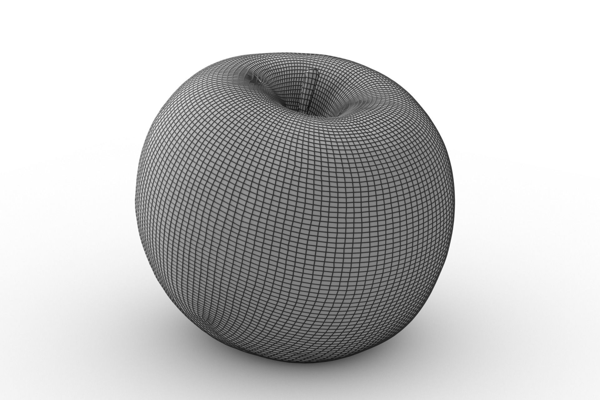Apple - photoscanned 3D model_8
