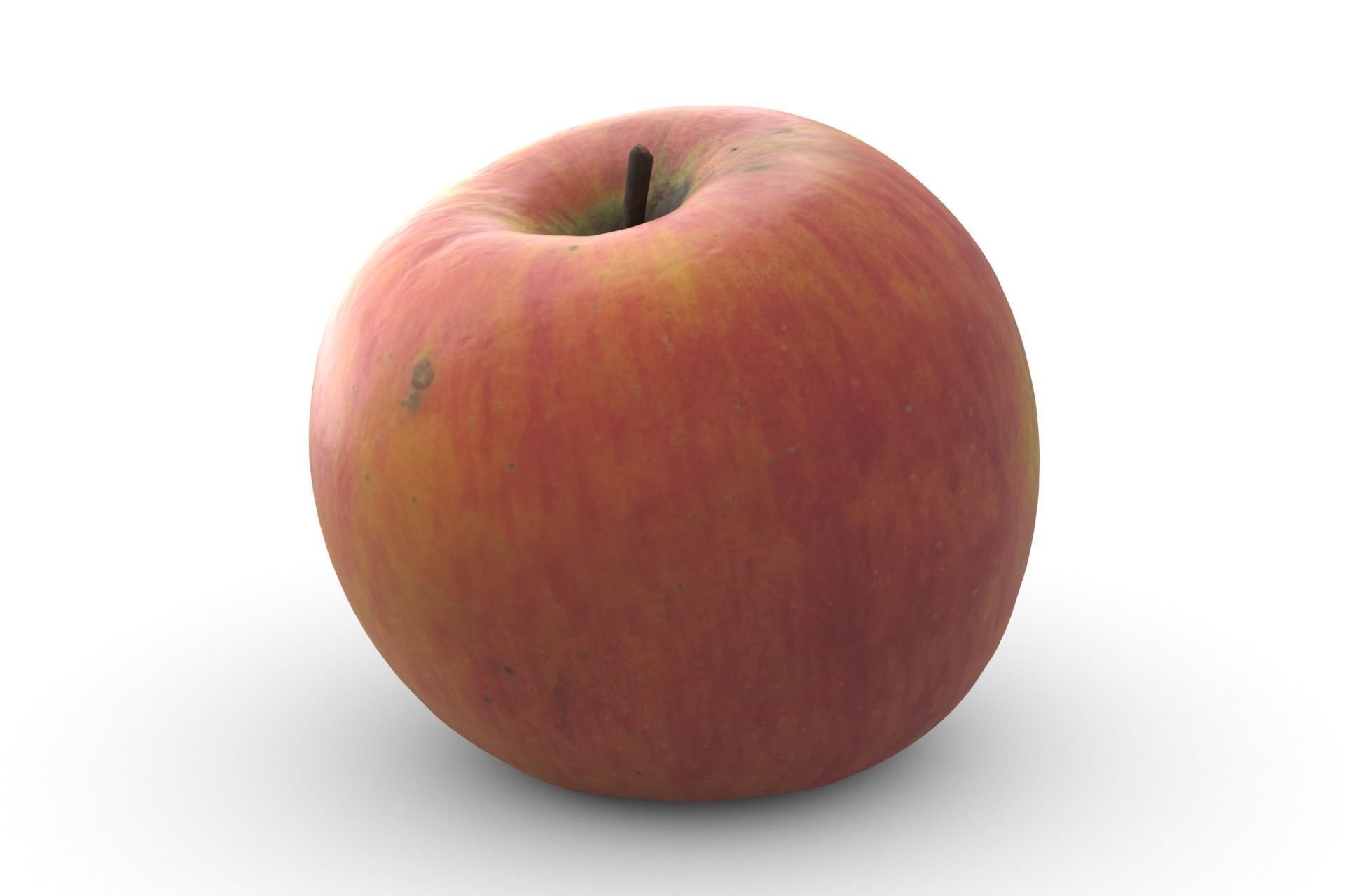Apple - photoscanned 3D model_2