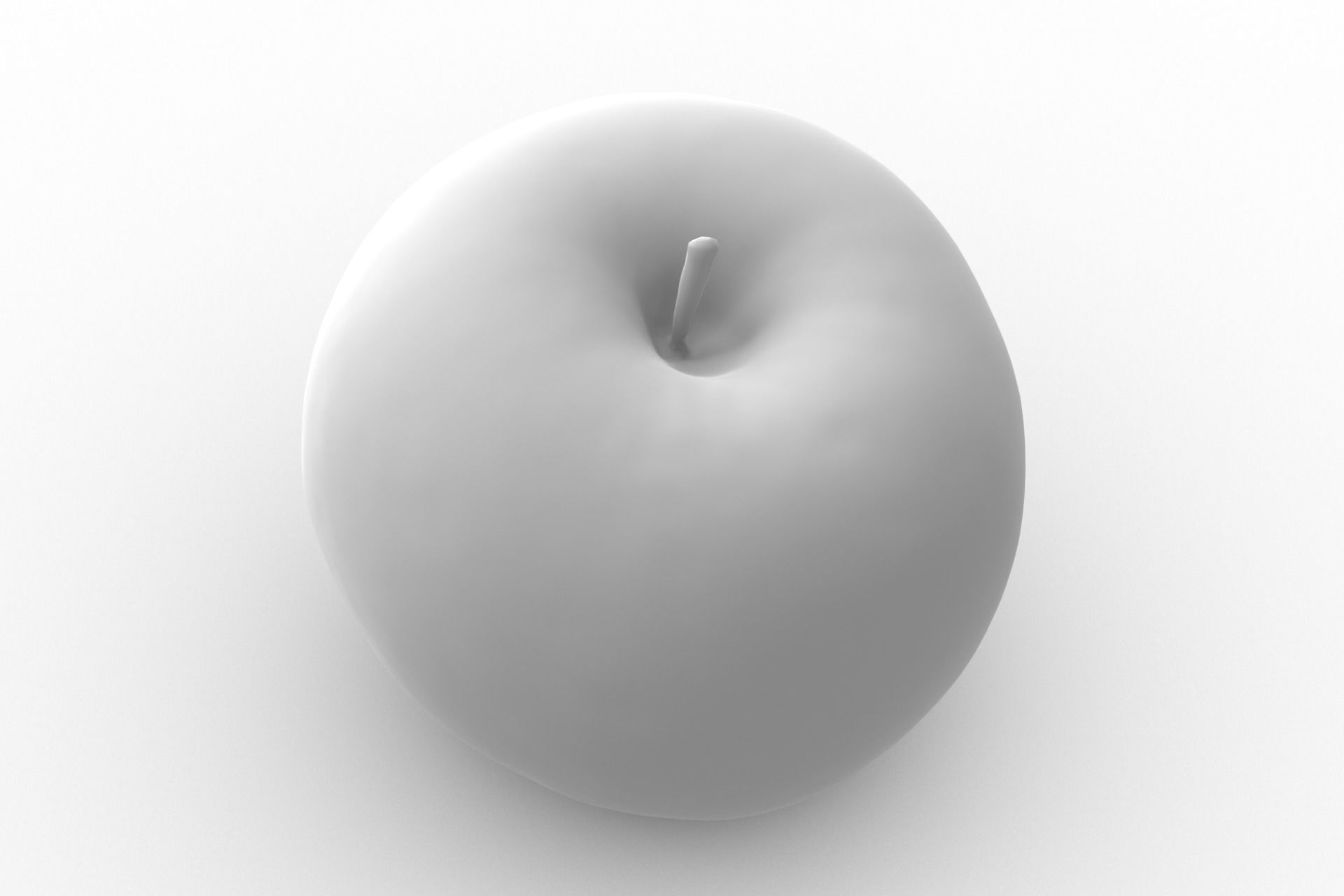Apple - photoscanned 3D model_6