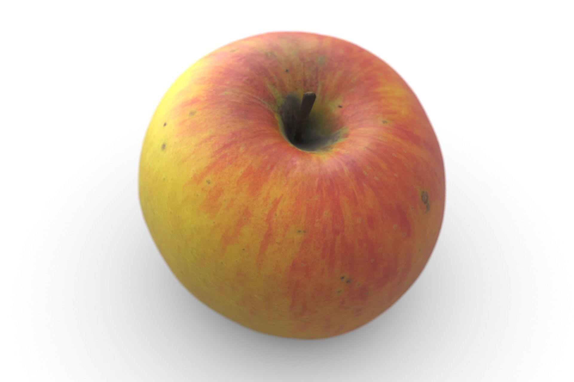 Apple - photoscanned 3D model_3