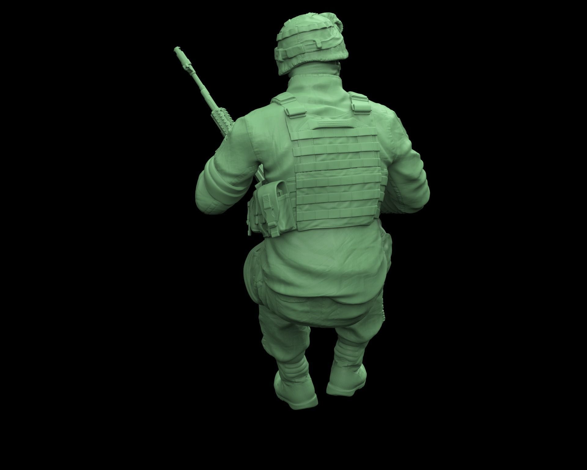 UKRAINIAN Tank Commander 3D print model_2