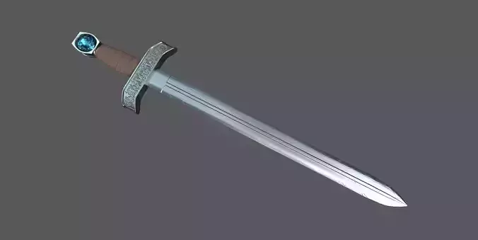 Medieval Sword 3D model