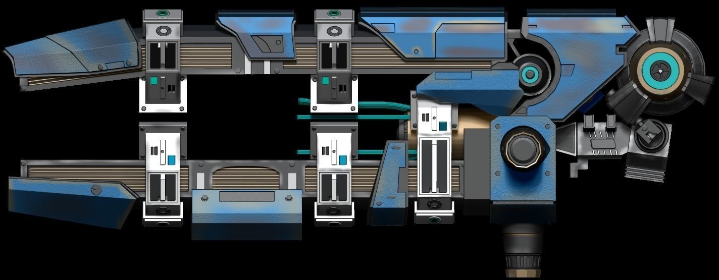 FUTURISTIC SYFY 3D print model_3