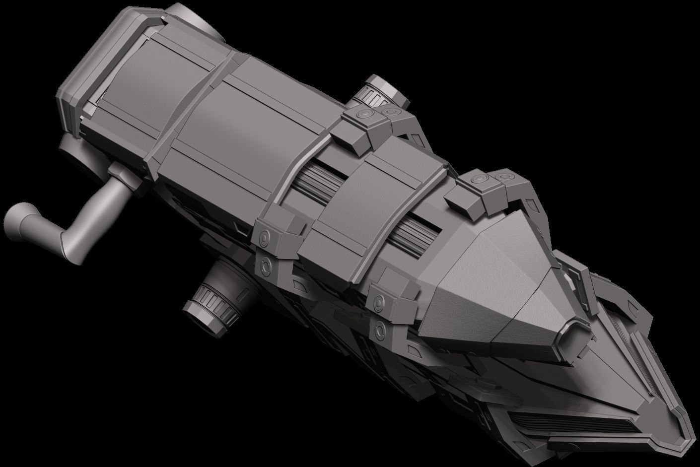 FUTURISTIC SYFY 3D print model_6