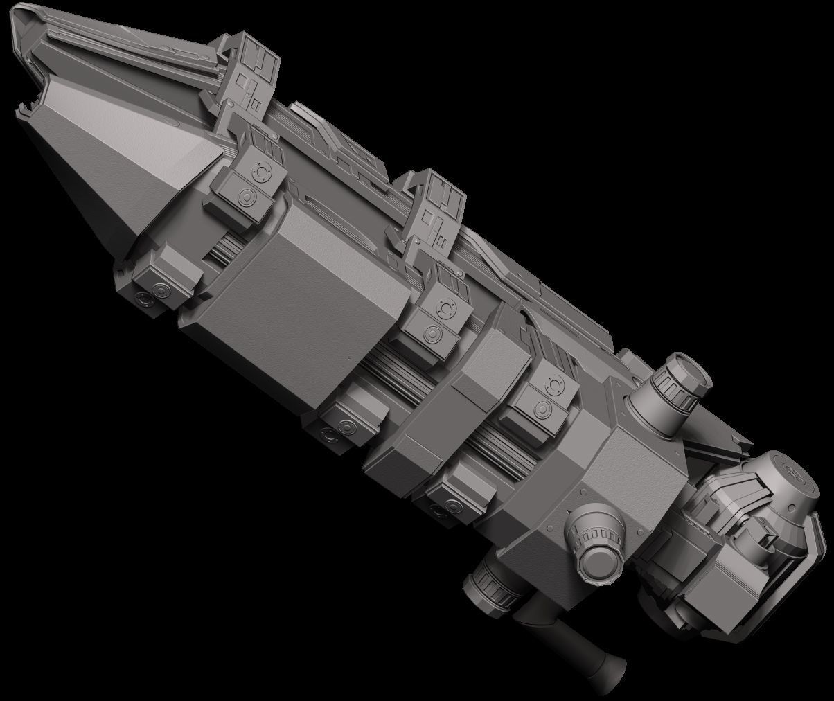 FUTURISTIC SYFY 3D print model_8