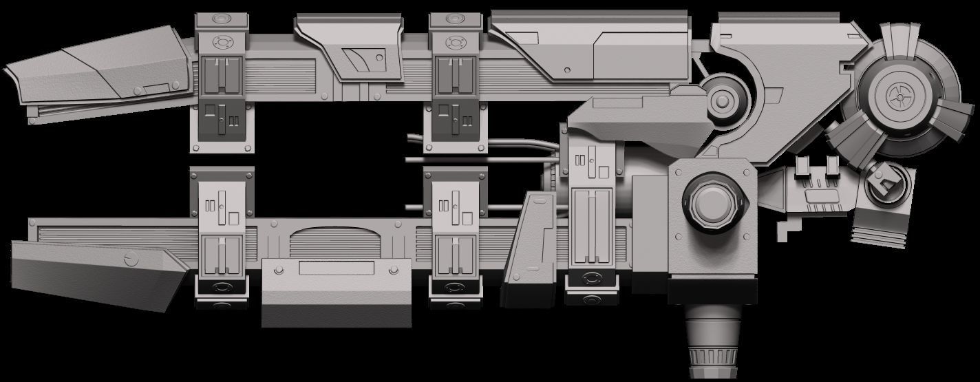 FUTURISTIC SYFY 3D print model_4