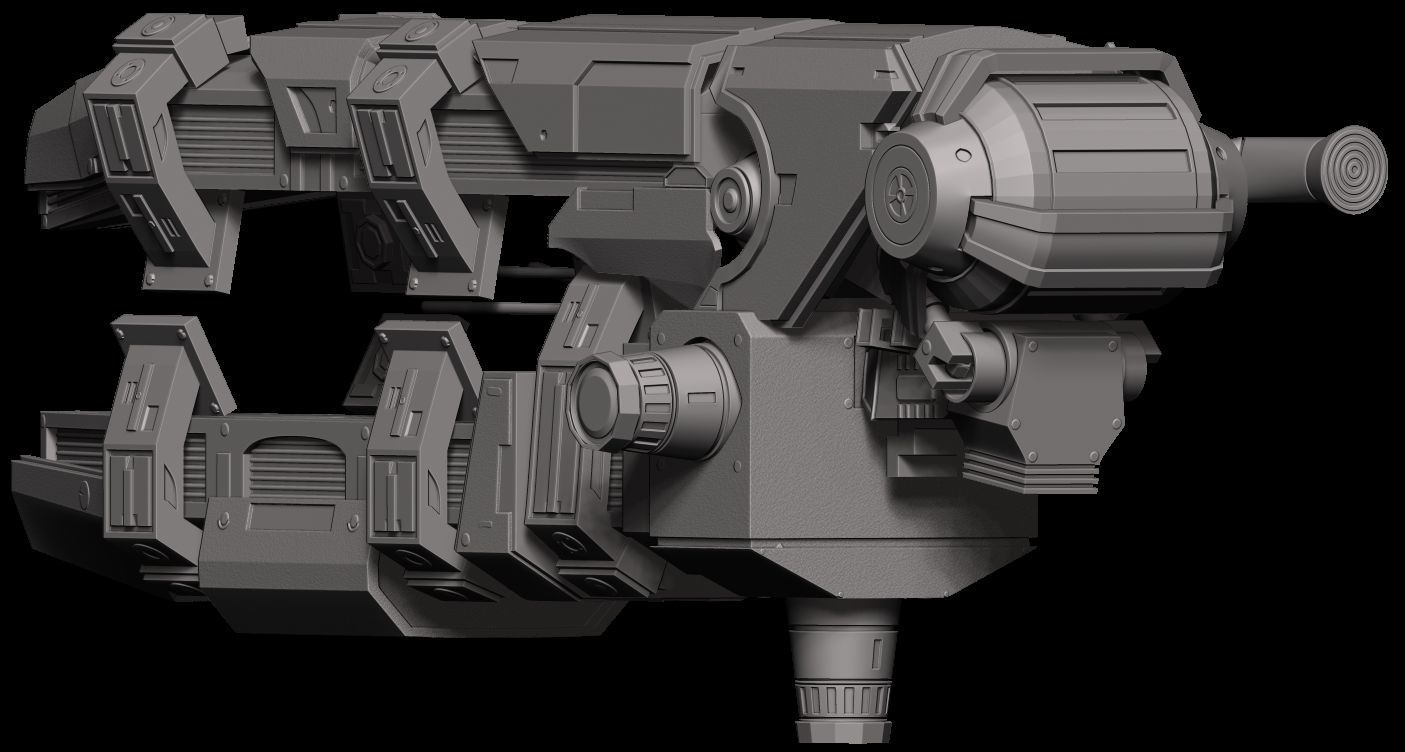 FUTURISTIC SYFY 3D print model_12
