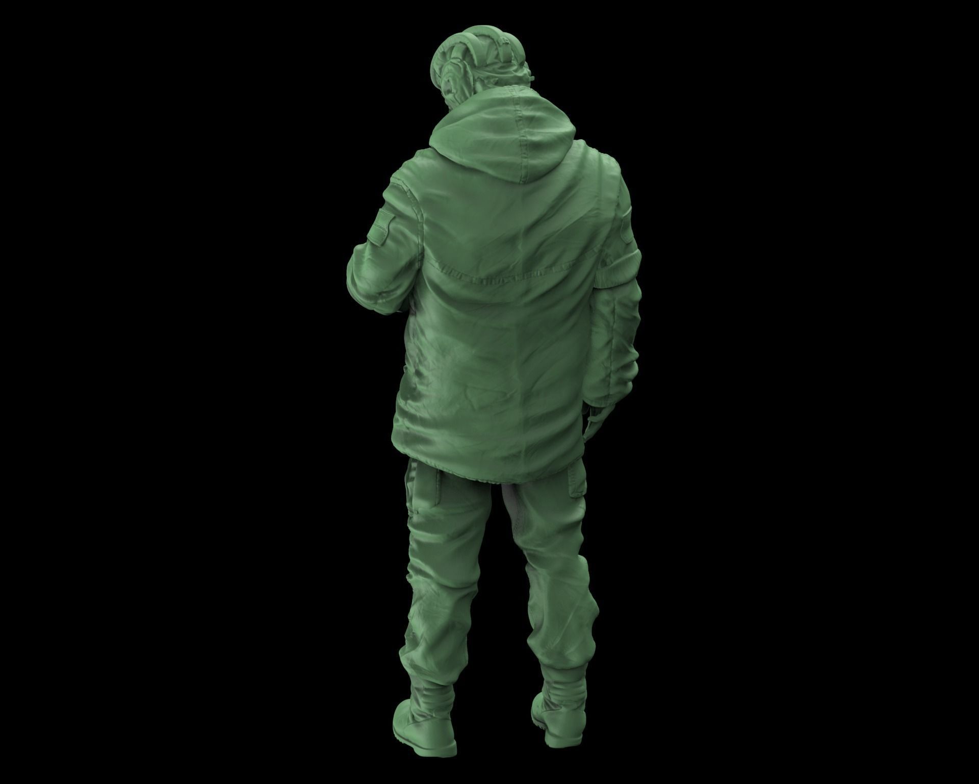 UKRAINIAN Tank Crew 3D print model_1