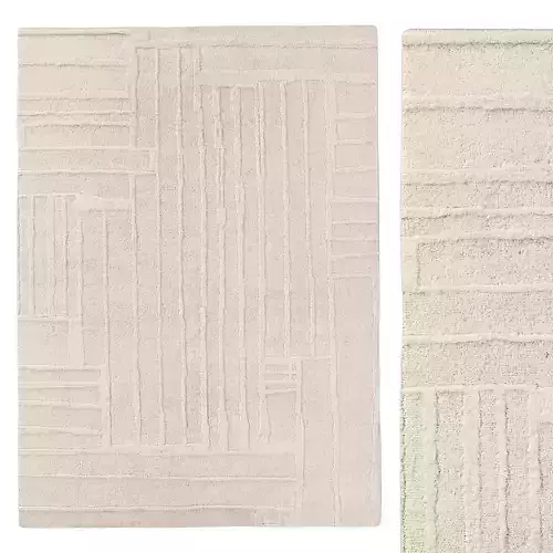 PAAVAI HAND-KNOTTED WOOL RUG