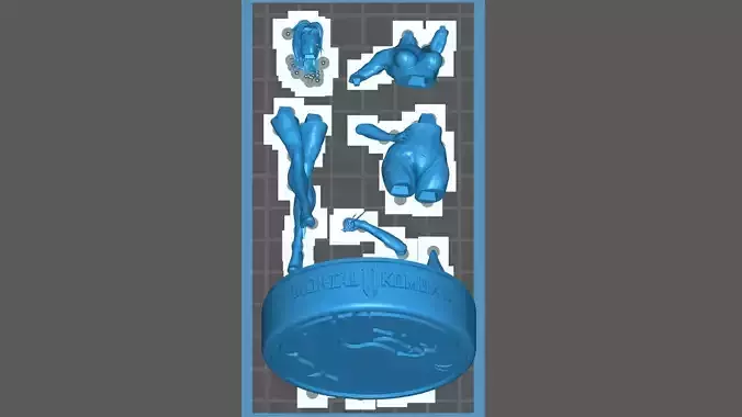 Mortal Kombat Mileena 3D print model