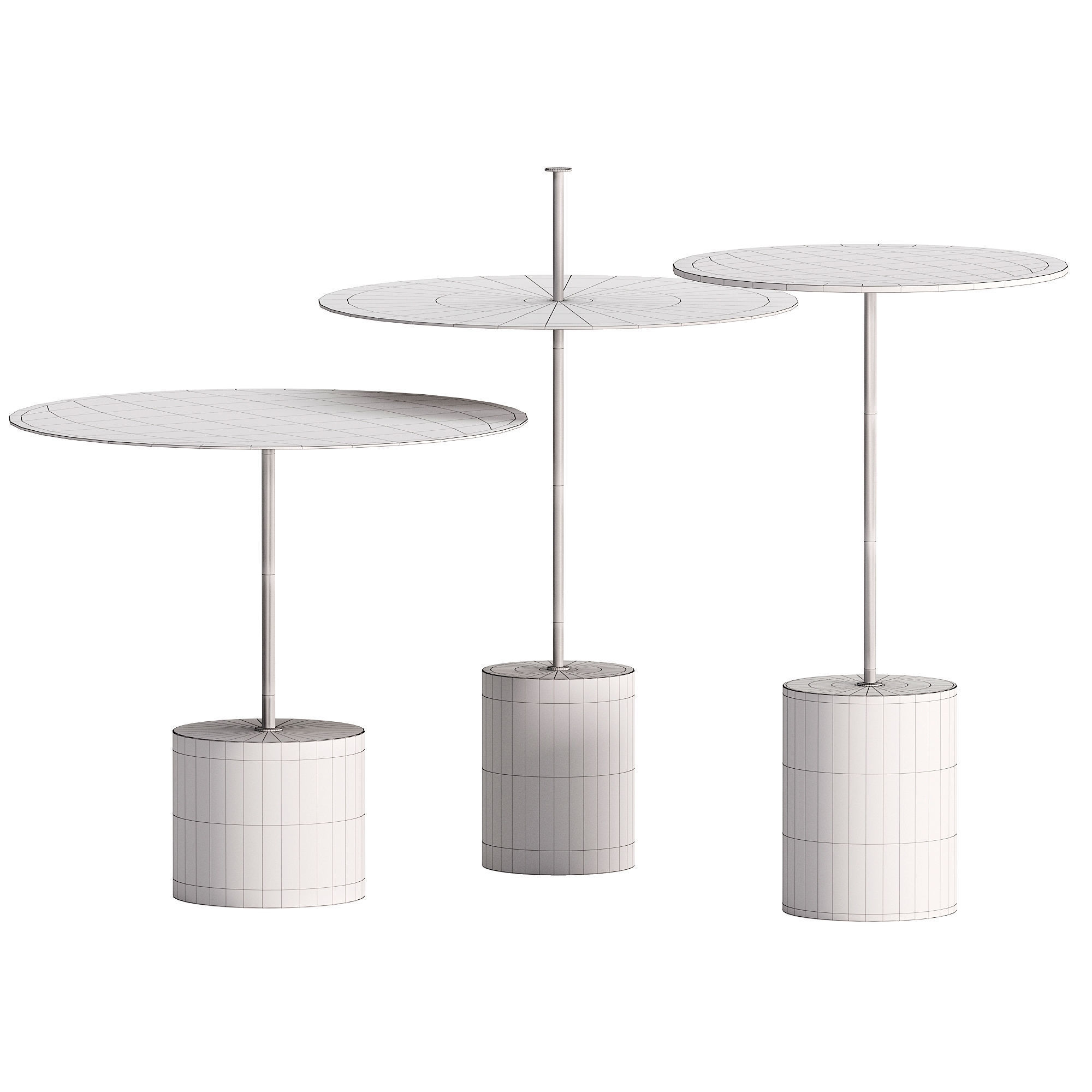 CALIBRE Side Tables by Wendelbo 3D model_1