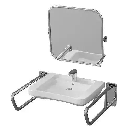 Washbasin for disaabled people 